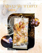 Misty Butterfly journal collage inspiration