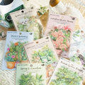Plant Collection Stickers full botanical style assortment