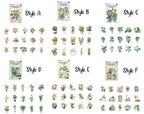 Plant Collection Stickers – Style F