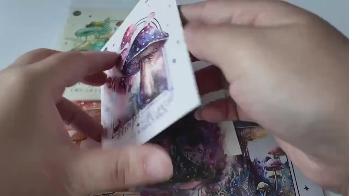 Fantasy mushroom PET stickers video