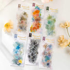 Watercolor Canvas PET sticker collection